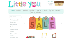 Desktop Screenshot of littleyoutoyshop.com